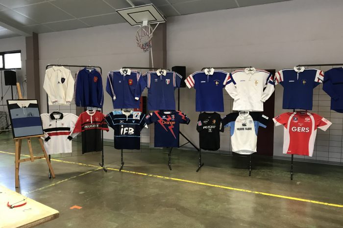 Collection de maillots  cédric Bégué